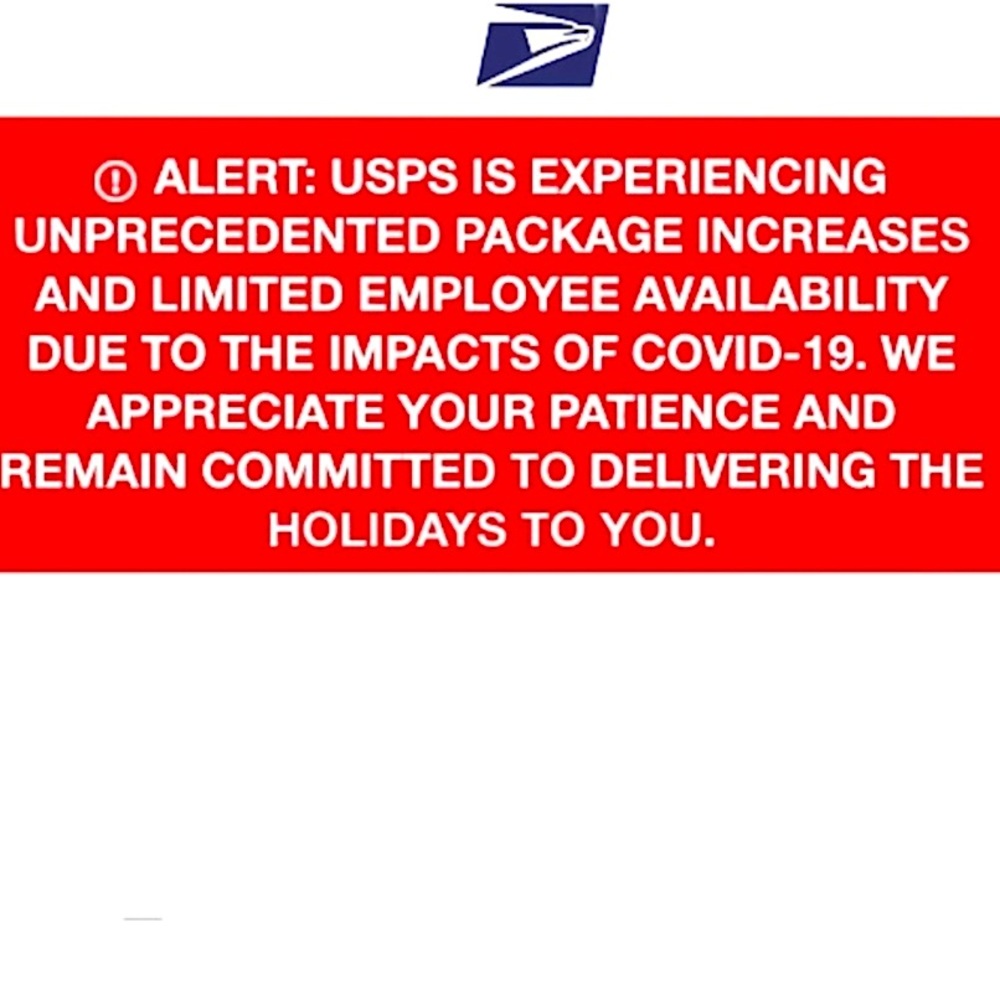 USPS SHIPPING DELAYS